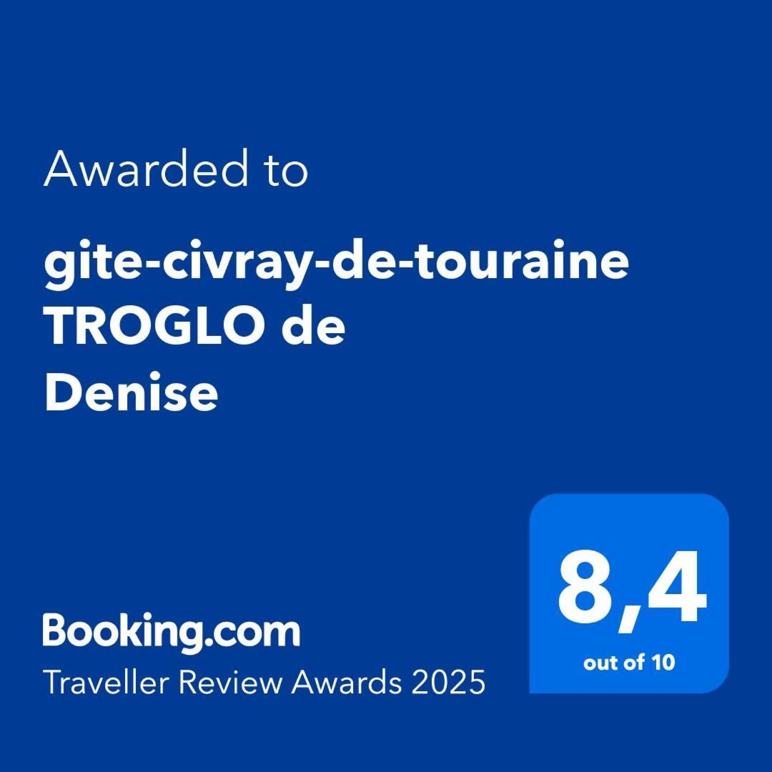 Le TROGLO de Denise Villa Civray-de-Touraine Eksteriør billede